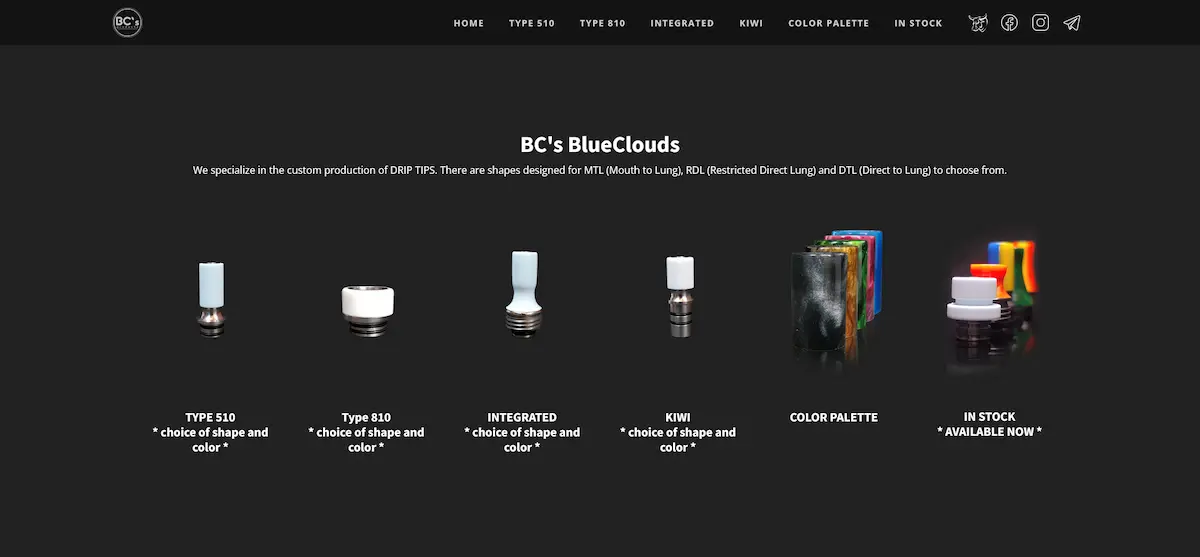 Referencie webstránky - blueclouds